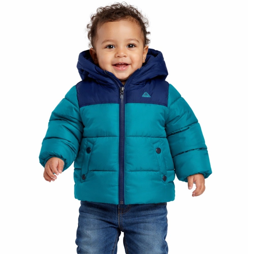 Reebok Toddler Heavyweight Puffer Jacket with Hood